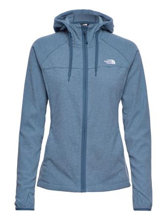 W Hs Fleece Fz Sweatshirts & Hoodies Fleeces & Midlayers Blå The North Face