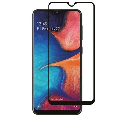 Champion Skärmskydd Glas Galaxy A20e Fullskärm Svart