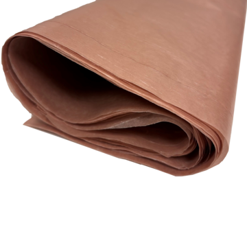 Vokset silkepapir ark gammelrosa 50x75 cm