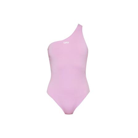Off White One-piece swimsuit Lilla, Dame Badedragt