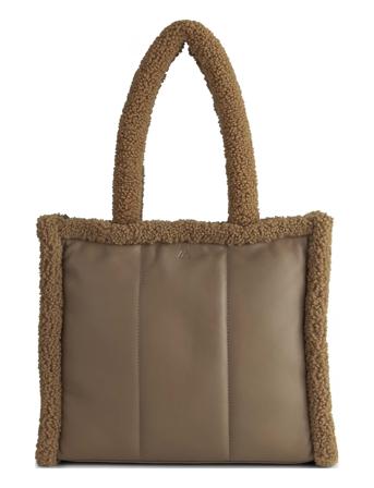 Aimeembg Shopper, Faux Fur Mix Markberg Brown
