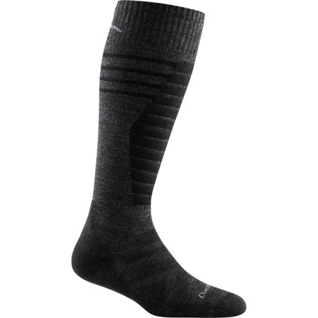 Darn Tough Edge Over The Calf Cushion Men ski socks Black XL