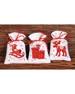 Broderikit Doftpåsar Julmotiv