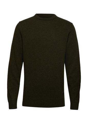Patch Crew Neulepaita Pyöreä Kaula-aukko Vihreä Barbour