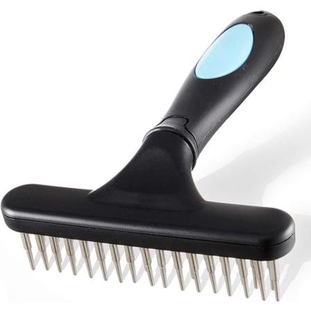 Flymoqi Hundekam - Rustfritt stål Deshedding og Dematting