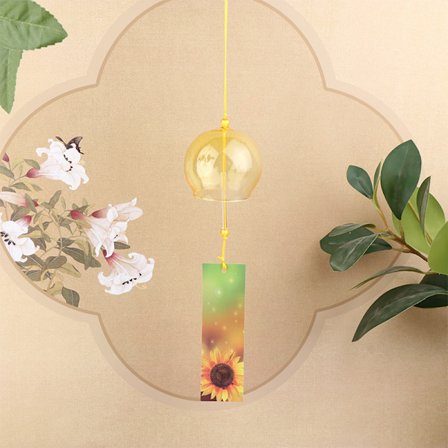 Tuulikellot Uusi käsintehty lasi Tuulikello lahja kodin sisustus