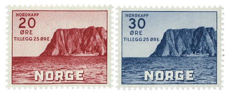 Norge - AFA 199-200 - Nordkap II 1938 - Postfrisk