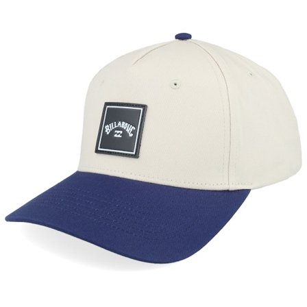 Billabong - Beige adjustable Caps - Stacked Sand/Navy A-Frame Adjustable @ Hatstore