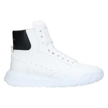 Alexander McQueen, Sneakers high Court Wit, Heren, Maat:41 EU