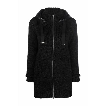 Herno, Down Jackets Zwart, Dames, Maat:L,wol
