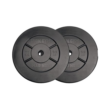Iron Gym - Vægtskiver 2 x 10 kg