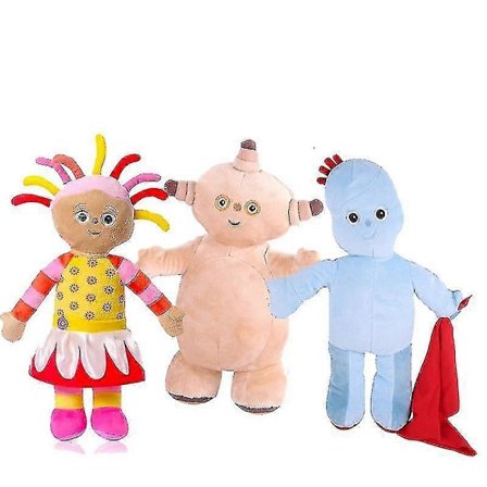 Cartoon In The Night Garden Makka Pakka Iggle Piggle Plysj Utstoppet Seng Dekor Dukke Barn Leke Kamerat Nyttårsgave-i (FMY)