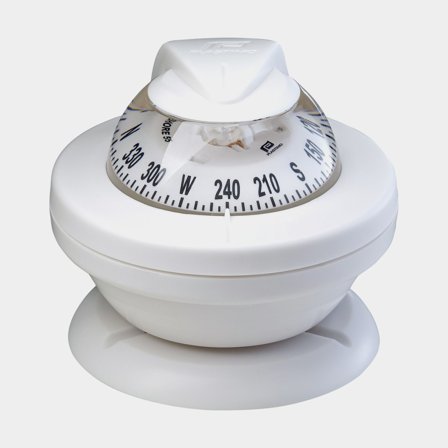 Marine compass Plastimo Offshore 55, Ø55 mm, bracket mounted, white