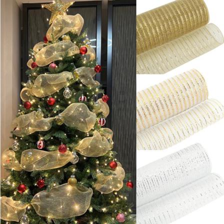 Julgransband För Julgransdekorationer Gold