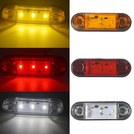 10 LED bil anhænger side marker lampe vikling lampe side marker lampe