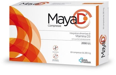 Maya d 60 Compresse Masticabili da 280 mg
