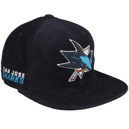 Mitchell & Ness - NHL Preto snapback Boné - San Jose Sharks All Directions Black Snapback @ Hatstore