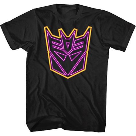 Neon Decepticons Logo Transformers T-shirt