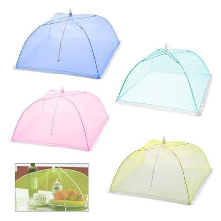 4st Pop-up Food Mesh Screen Cover Anti-insekt Flying Bug Proof