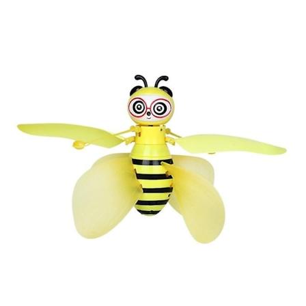 Liten Bee Flyvende Kjøretøy Fly Gesture Control Kjøretøy Flygende Helikopter Lys Barneleker Bursdagsgave Jul Robotleker