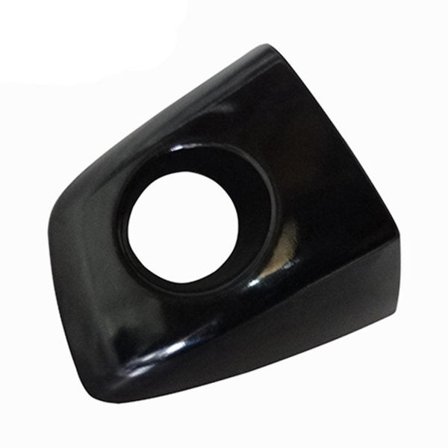 Exteriör främre vänster dörrhandtag nyckelhål lock lock passar - A6 A7 A8 4h1837879 svart