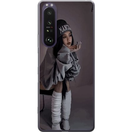 Kompatibelt Mobilskal till Sony Sony Xperia 1 III Lisa Blackpink K-pop Idol Musik