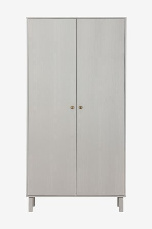 WOOOD - Garderobeskab Madu - Grå - Garderobeskab - Fra Homeroom