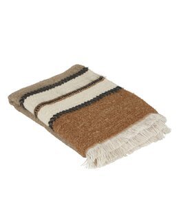 Torkkupeitto Marc villasekoitus 140x170 cm Ruskea