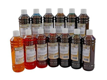 Flytande akvarellfärg 500 ml grön - Lyreco - Skola och förskola - Målarfärg och tillbehör - Akvarell