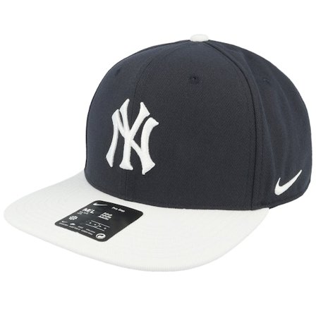 Nike MLB - MLB Blå snapback Caps - New York Yankees Dri-fit Pro Square Bill Blue/White Snapback @ Hatstore