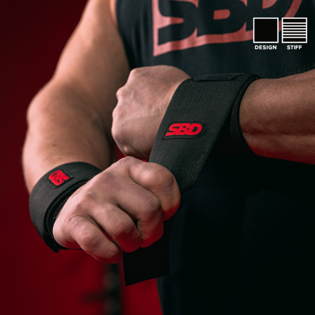 SBD Apparel Standard 2024 Wrist Wraps, Stiff