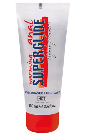 Kjøp HOT Anal Superglide Warming 100ml - Analglidmedel | God pris