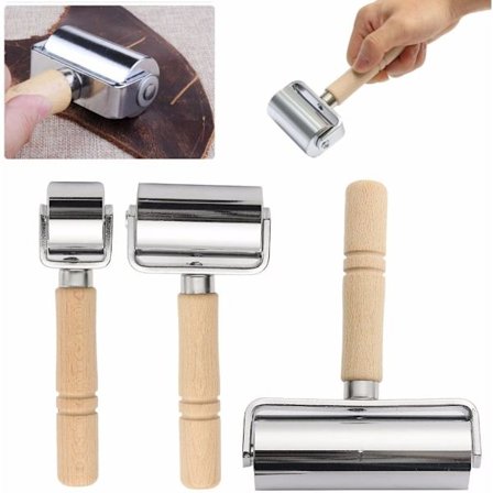 26Mm Remme Lim Læder Rullende Rulle Håndlavet Crea