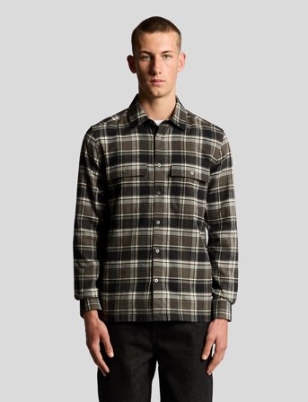 Lyle & Scott Brushed Cotton Check Shirt - Multi/patterned - M