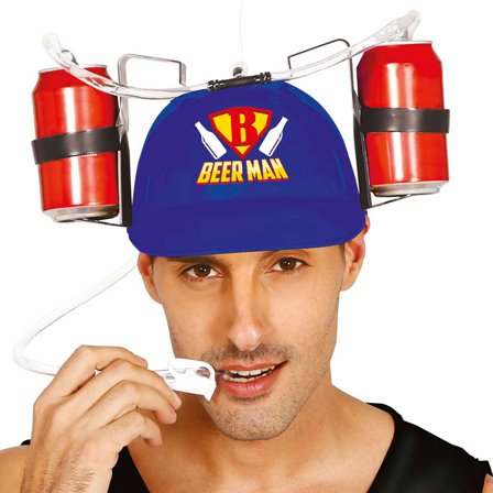 Juomakypärä Beer Man