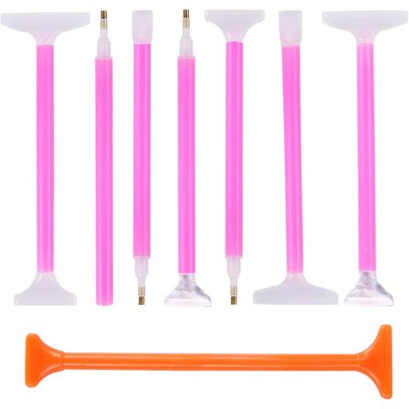 8 Pakkausta 5d Timantti Taide Maalaus Kirjonta Kynä Työkalu DIY-Käsitöiden Tekemiseen