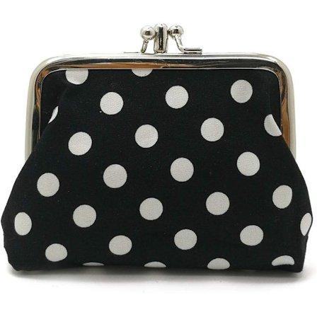 Kolikkokukkaro Vintage Laukku Kiss lock Vaihtorahalompakot