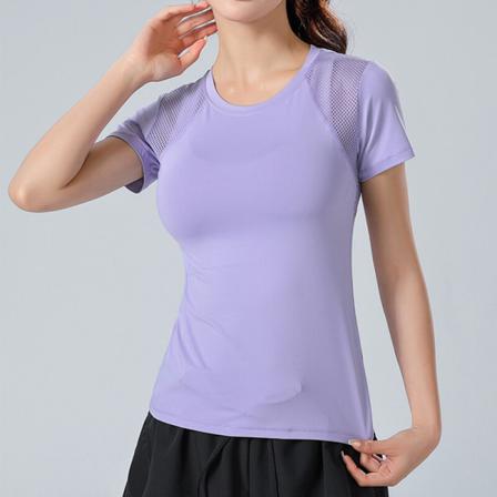 T-shirt Med Andningsförmåga För Damer Med Stretchträning