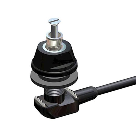 PANORAMA ANTENNAS BASE HOLE MOUNT 5m MOULDED