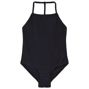 The BRAND Black Plait Swimsuit 92/98 cm - Swimwear and coverups - 92/98 cm - Black - Mädchen