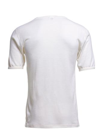 T-Shirts 1/4 Ærme T-shirts Short-sleeved Creme Dovre