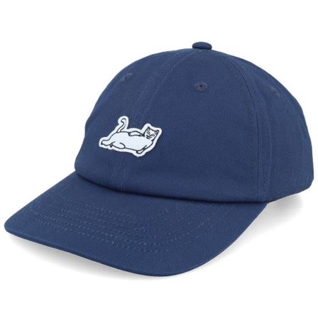 Ripndip - Blå unconstructed Keps - Catstanza Navy Dad Cap @ Hatstore