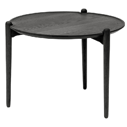 Design House Stockholm Aria Table - Low Möbler Unisex Svart 50x50x37 cm