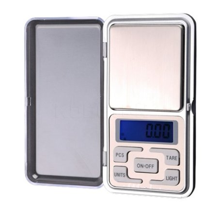 Mini Digital Fickvåg LCD-skärm för Diamantvägning Gram Vikt Vågar