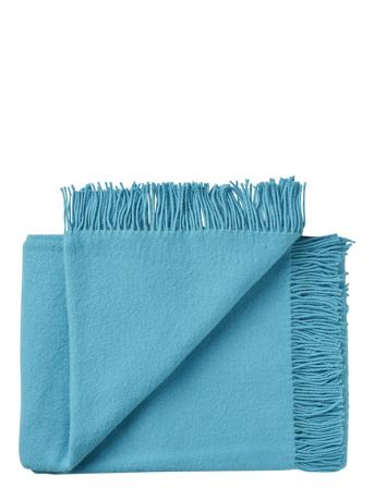 Athen 130X200 Cm Home Textiles Cushions & Blankets Blankets & Throws Blå Silkeborg Uldspinderi*Betinget Tilbud