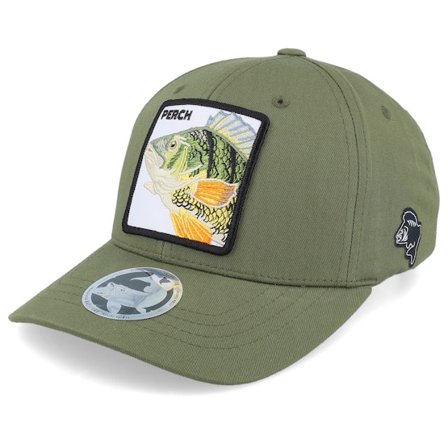 Kinder Skillfish - Grün adjustable Cap - Kinder Perch Pro Fishing Olive Adjustable @ Hatstore