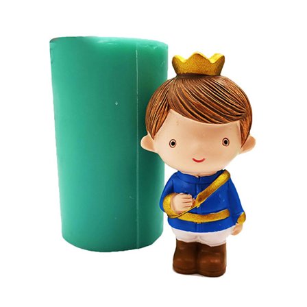 3D Silikoneform til Lys, Håndlavede Aromaterapilys og Gipsornamenter