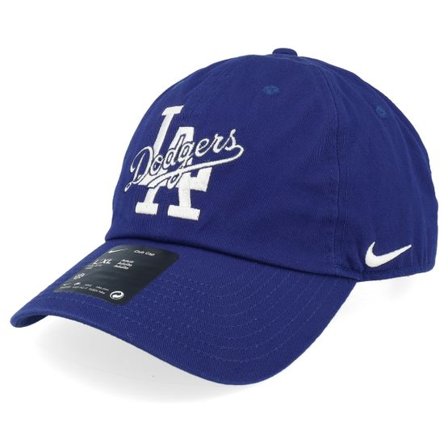 Nike MLB - MLB Blå unconstructed Keps - Los Angeles Dodgers Statement Club Blue Dad Cap - Nike @ Hatstore