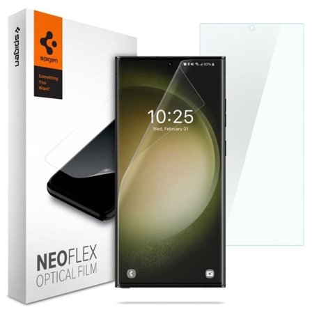 Spigen Neo Flex -näytönsuoja Samsung Galaxy S23 Ultra 2-pakkaus