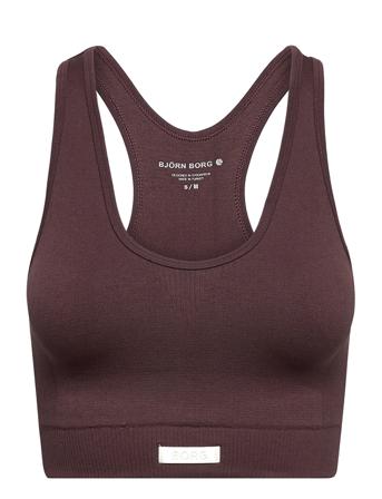 Performance Low Seamless Bra Purple Björn Borg